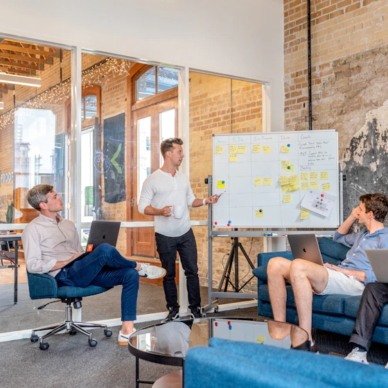 People discussing product strategy