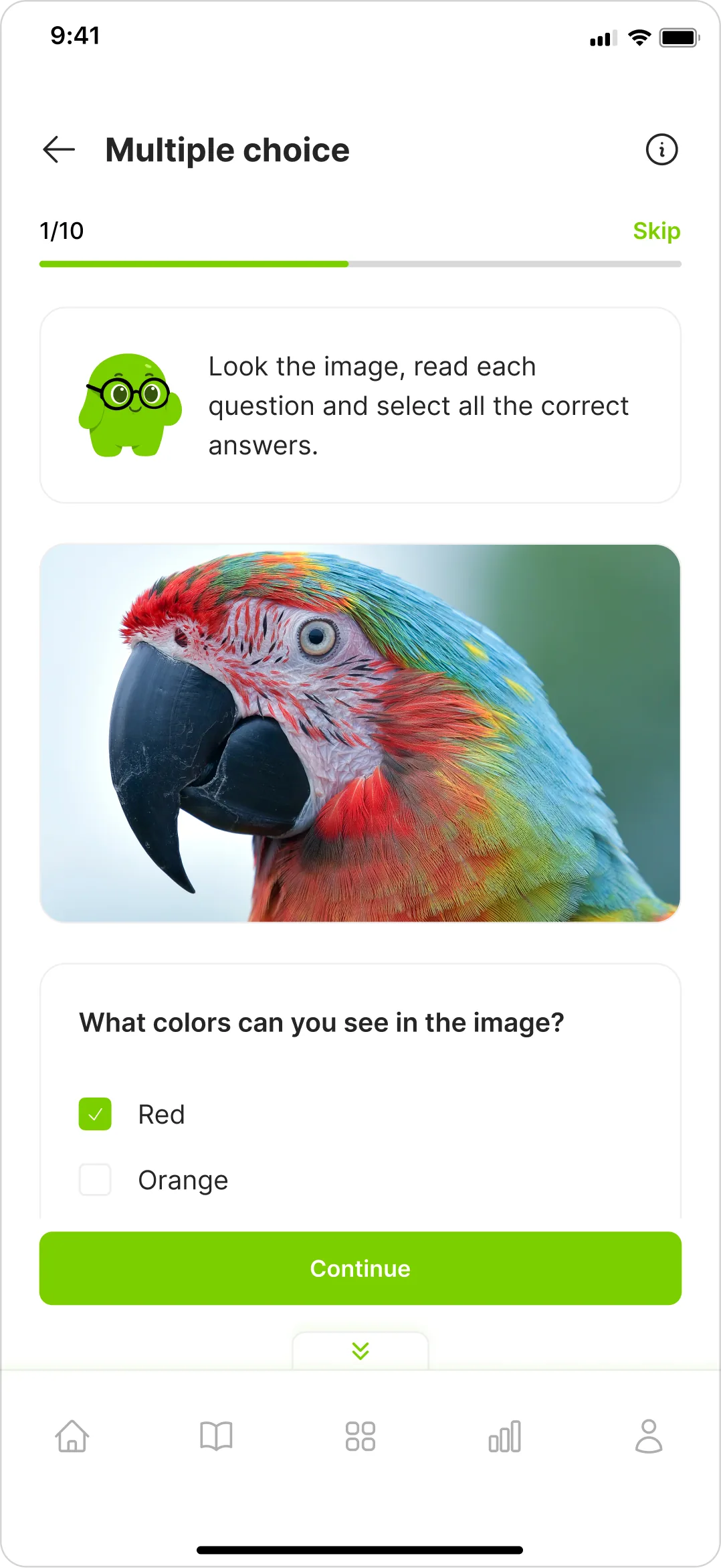 AcademyOS progress tracking view